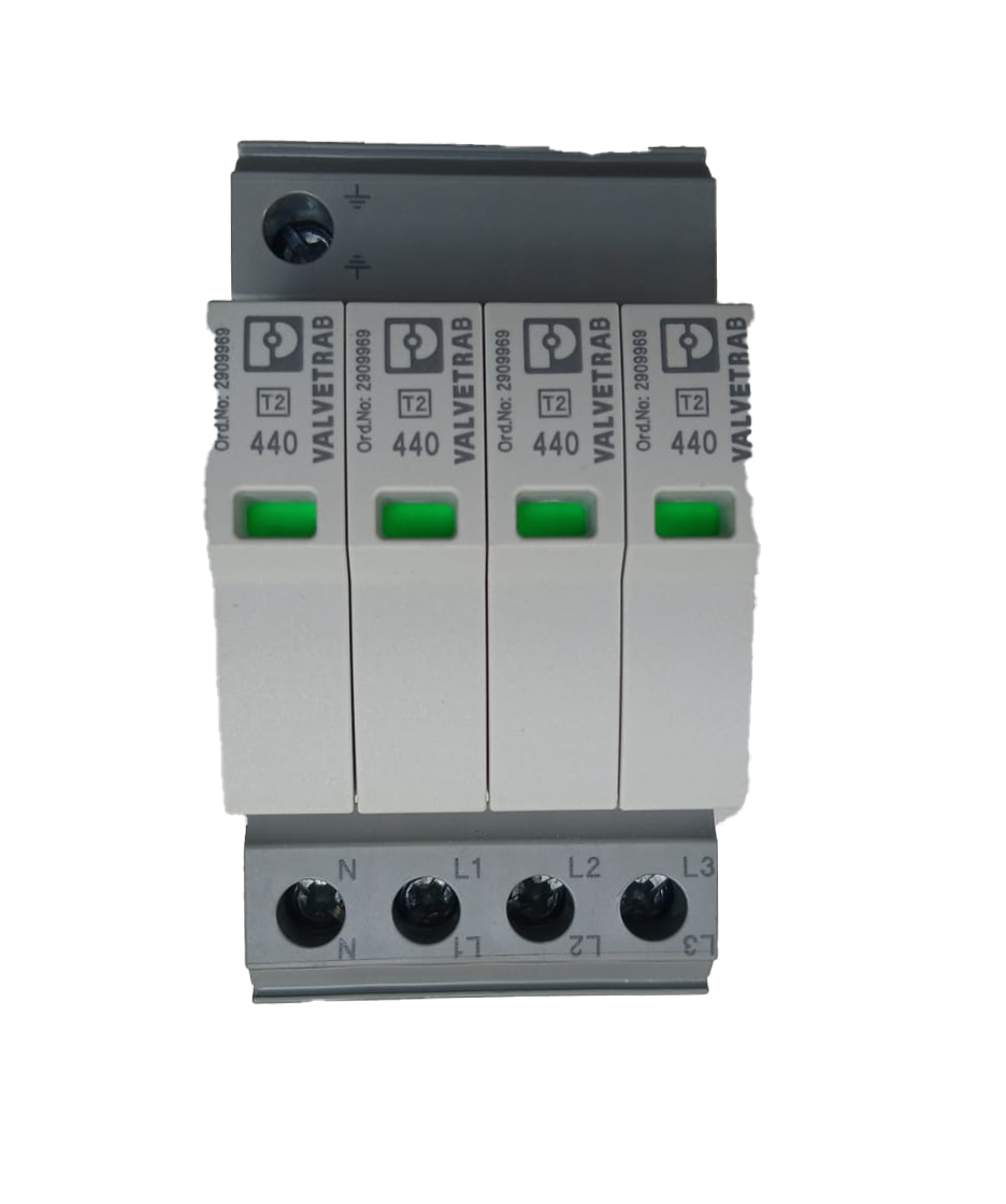 Type 2 Three Phase 4P SPD VAL-SEC-T2-4+0-440-FM Phoenix  1076468